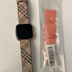 Fitbit versa. Purchased July 2019